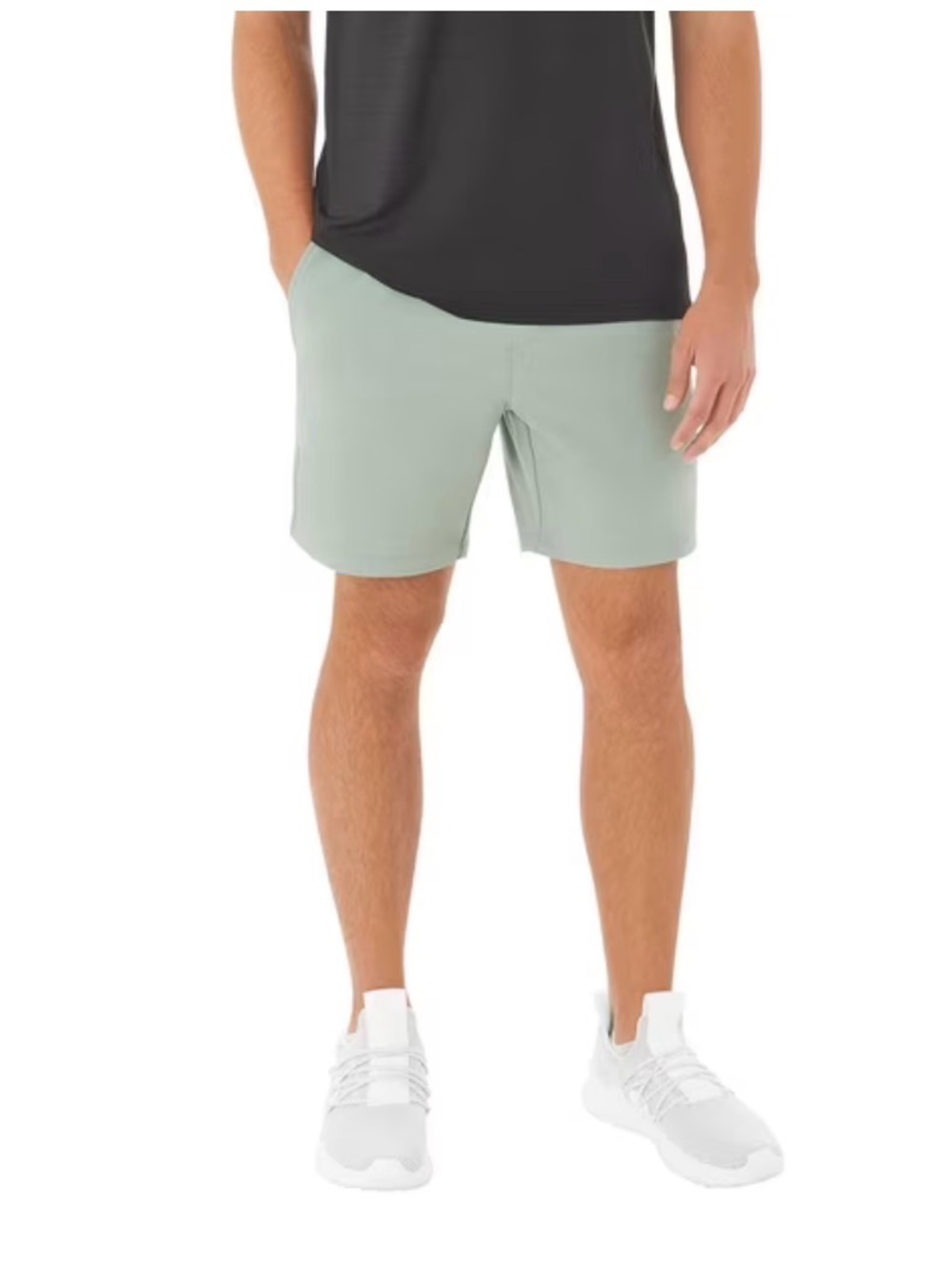 NWT! Member's Mark Men's Tech Pull-On Athletic Shorts Green Small